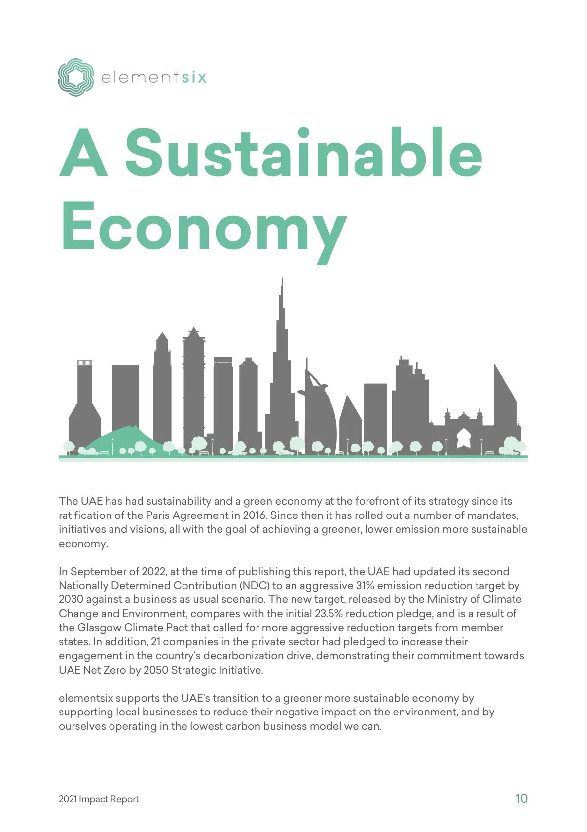 2021 Impact Report — page 15 of 23. Open the PDF for selectable text.