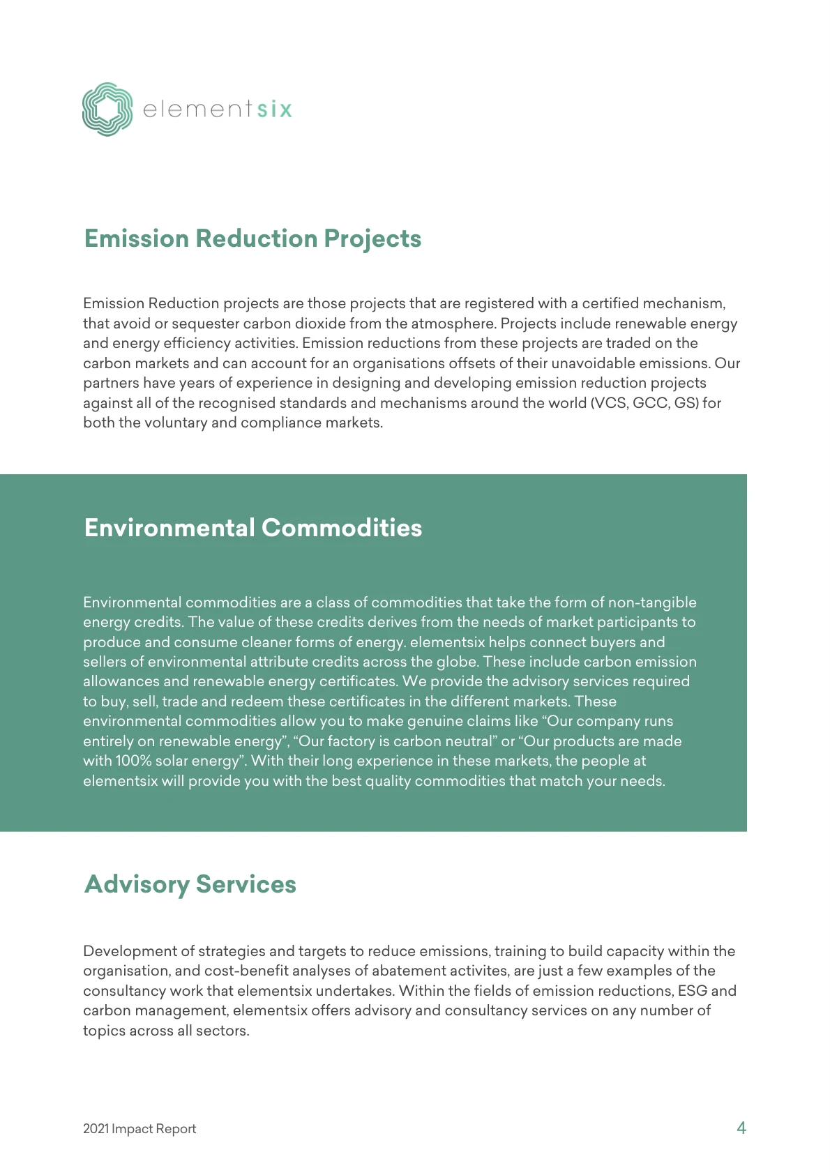 2021 Impact Report — page 9 of 23. Open the PDF for selectable text.